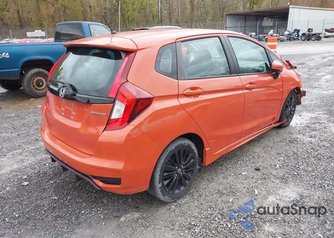 2018 Honda Fit Sport z USA, uszkodzony, nr VIN 3HGGK5H66JM718229